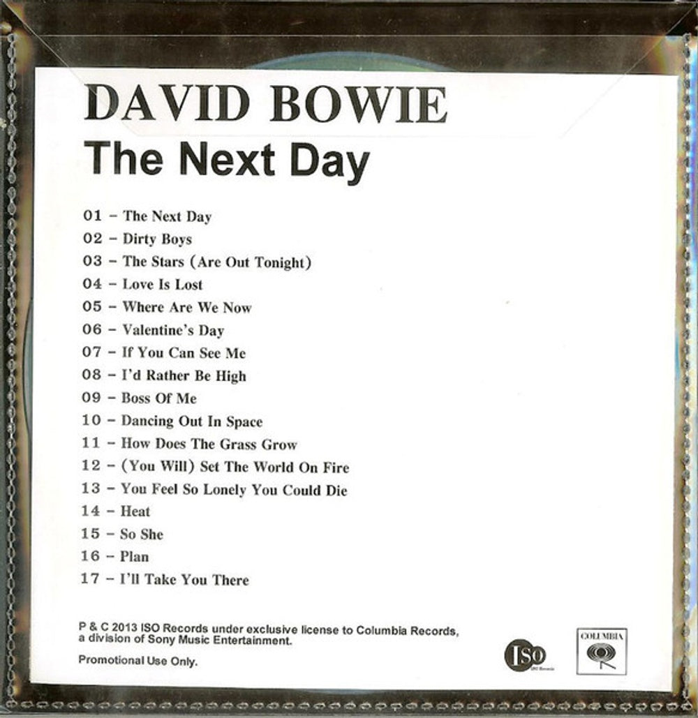 David Bowie – The Next Day (2-CD)