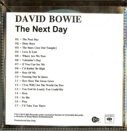 David Bowie – The Next Day (2-CD)