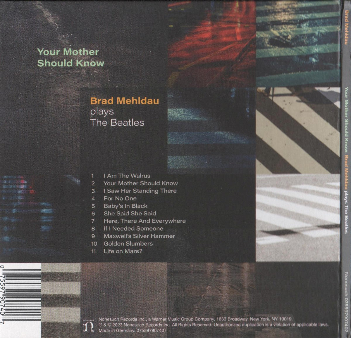 Brad Mehldau – Your Mother Should Know: Brad Mehldau Plays The Beatles Music CD