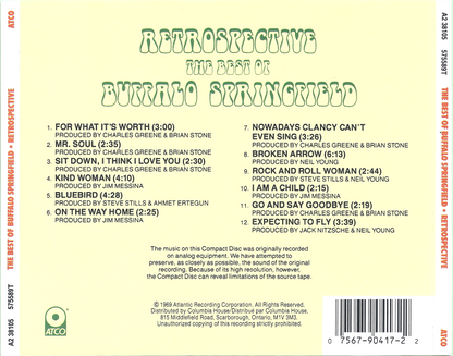 Buffalo Springfield – Retrospective Music CD