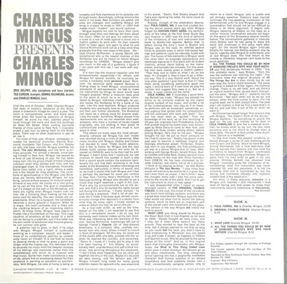 Charles Mingus – Presents Charles Mingus (LP Vinyl) Vinyl Record