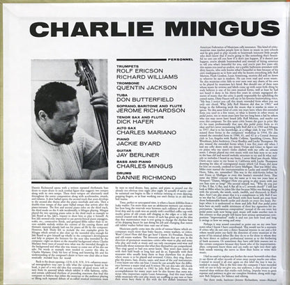 Charles Mingus – The Black Saint And The Sinner Lady (LP Vinyl) Vinyl Record