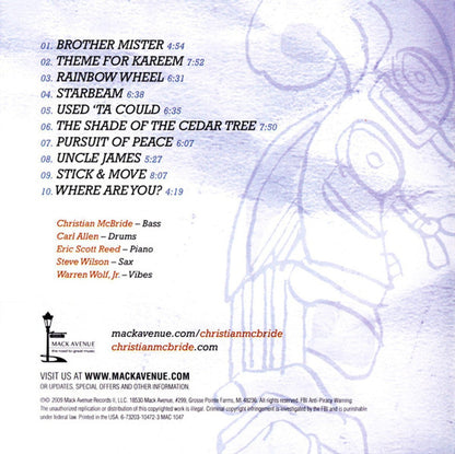 Christian McBride & Inside Straight – Kind of Brown Music CD