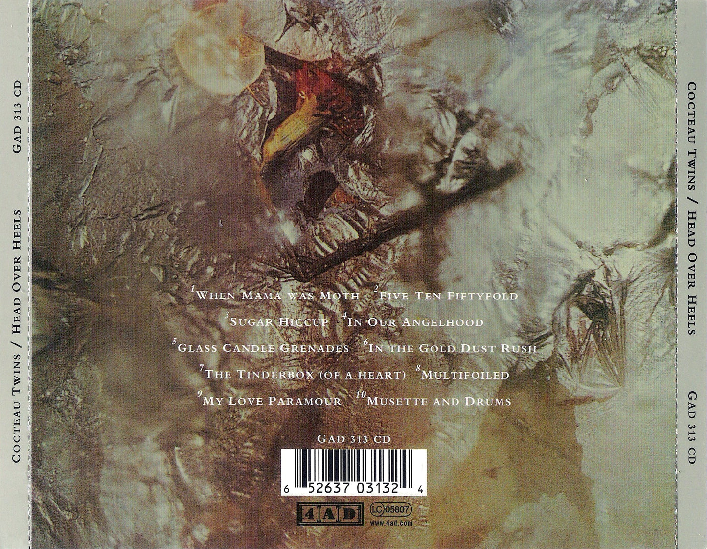 Cocteau Twins – Head Over Heels Music CD