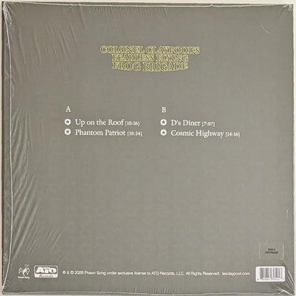 Colonel Claypool's Fearless Flying Frog Brigade – Return of the Live Frogs: Volume 1 (LP Vinyl) Vinyl Record