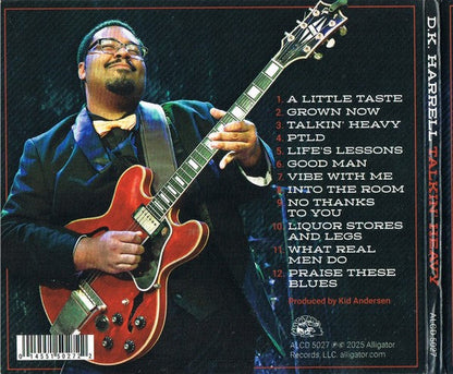 D Harrell .K. – Talkin' Heavy Music CD