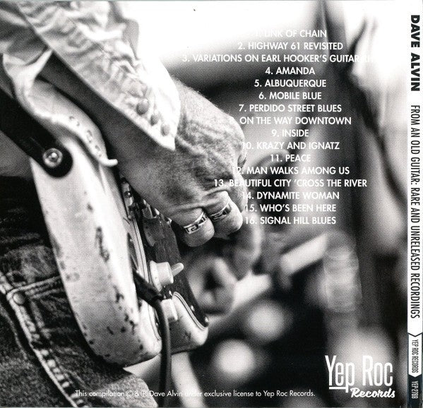 Dave Alvin – From An Old Guitar:  Rare and Unreleased Recordings Music CD