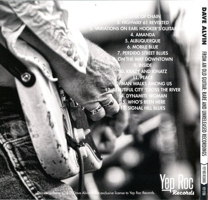 Dave Alvin – From An Old Guitar:  Rare and Unreleased Recordings Music CD