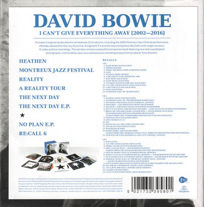 David Bowie – Can't Give Everything Away (13-CD)