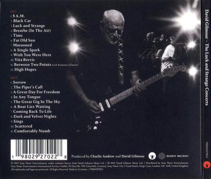 David Gilmour – The Luck And Strange Concerts (2-CD)