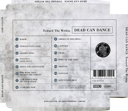 Dead Can Dance – Toward The Within Music CD