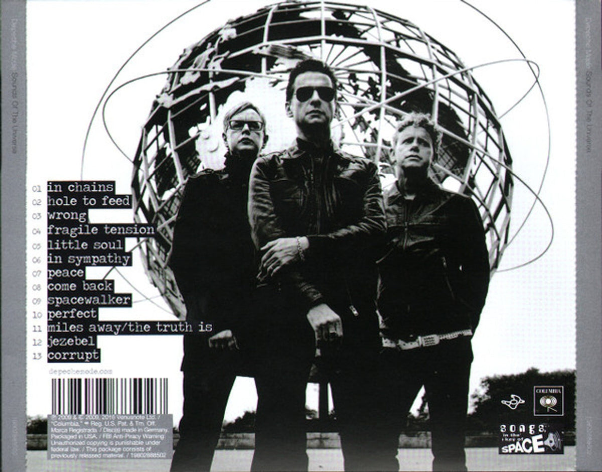 Depeche Mode – Sounds Of The Universe Music CD
