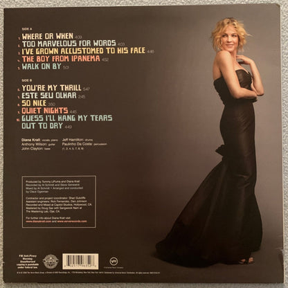 Diana Krall – Quiet Nights (LP Vinyl) Vinyl Record