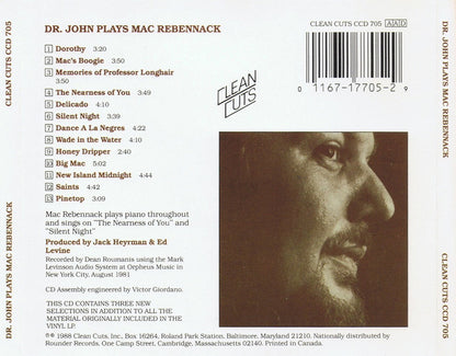Dr. John – Dr. John Plays Mac Rebennack (2-CD)