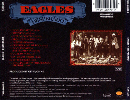 Eagles – Desperado Music CD