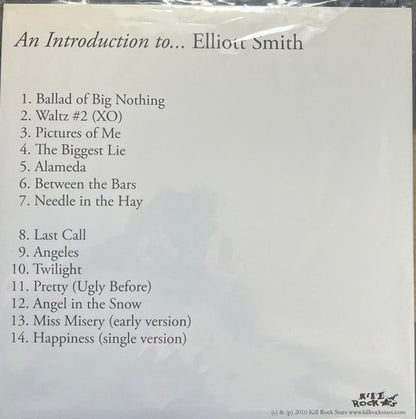 Elliott Smith – Introduction To Elliott Smith (LP Vinyl) Vinyl Record