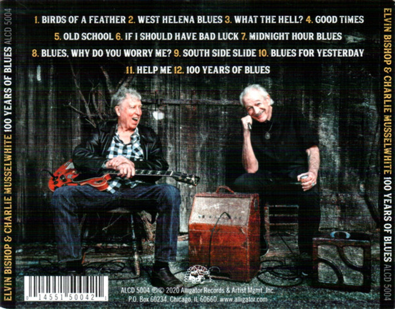 Elvin Bishop – 100 Years Of Blues Music CD