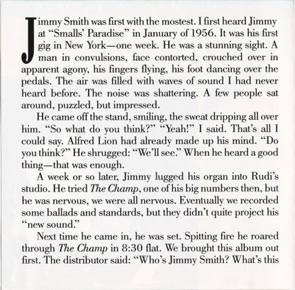 Jimmy Smith – The Best Of Music CD
