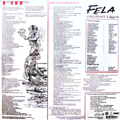 Fela Kuti – Beasts Of No Nation (LP Vinyl) Vinyl Record
