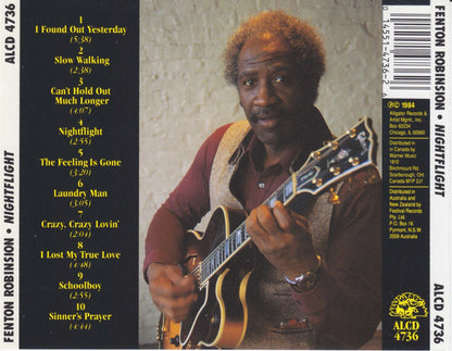 Fenton Robinson – Night Flight Music CD