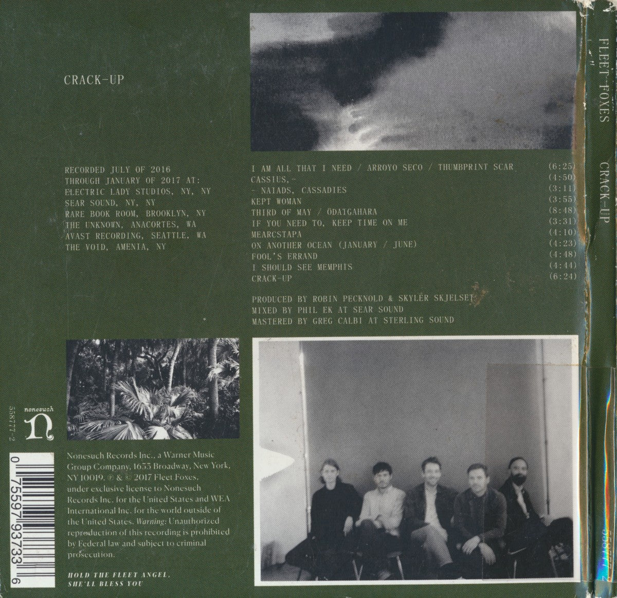 Fleet Foxes – Crack-Up Music CD