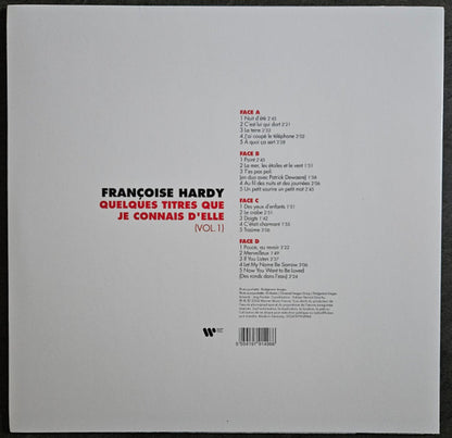 Francoise Hardy – Quelques Titres Que Je Connais (2-LP Vinyl) Vinyl Record
