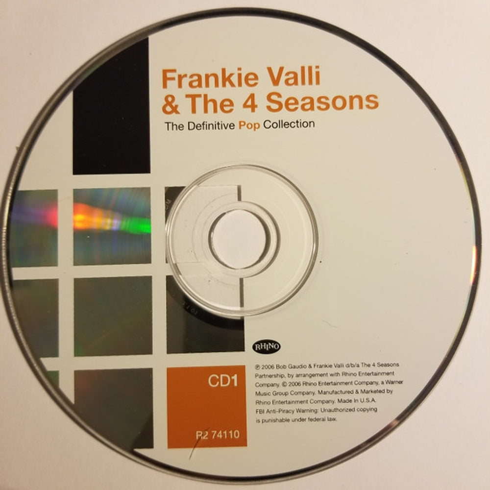 Frankie Valli and The Four Seasons – Definitive Pop (2-CD)