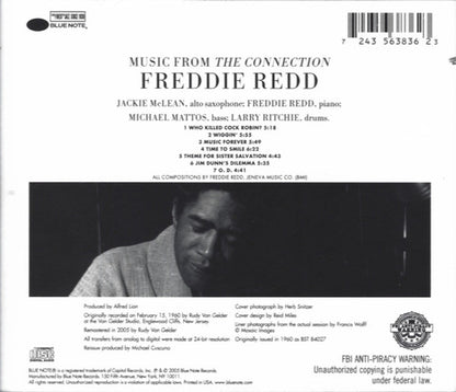 Freddie Redd Quartet – Music From The Connection Music CD