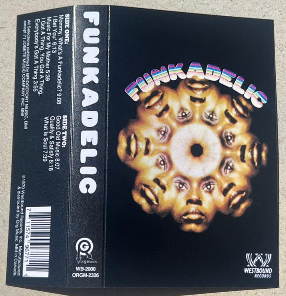 Funkadelic – Funkadelic Cassette Tape