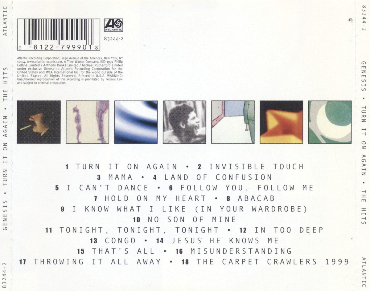Genesis – Turn It On Again: The Hits (2-LP Vinyl) Vinyl Record