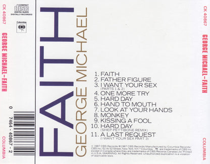George Michael – Faith (LP Vinyl) Vinyl Record