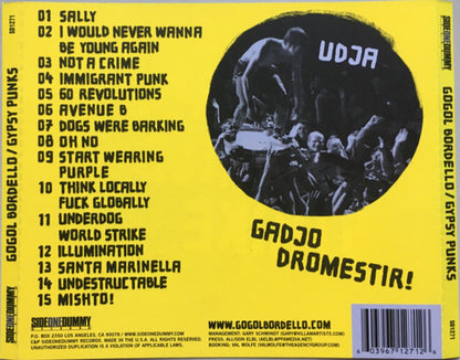 Gogol Bordello – Gypsy Punks: Underdog World Strike Music CD