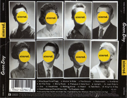 Green Day – Nimrod Music CD