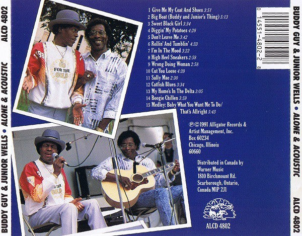 Buddy Guy & Junior Wells – Alone & Acoustic Music CD