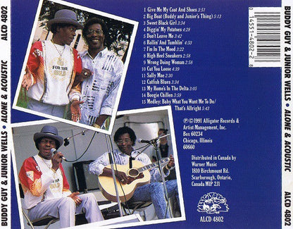 Buddy Guy & Junior Wells – Alone & Acoustic Music CD