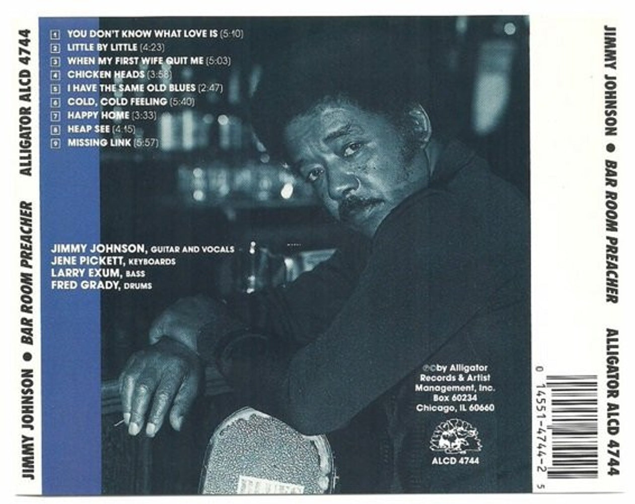Halima Toure – Bar Room Preacher Music CD