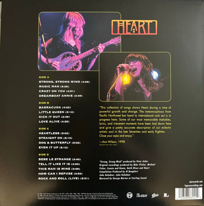 Heart – Greatest Hits (2-LP Vinyl) Vinyl Record
