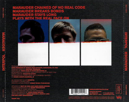 Interpol – Marauder Music CD