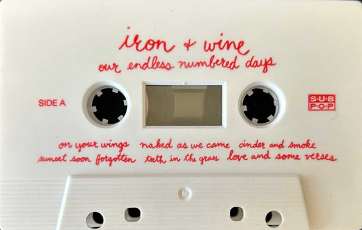 Iron & Wine – Our Endless Numbered Days Cassette Tape