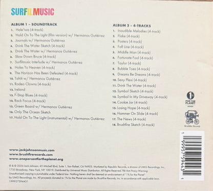 Jack Johnson – SURFILMUSIC (2-CD)