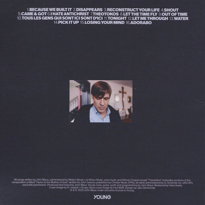 John Maus – Later Than You Think Music CD
