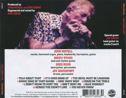 John Mayall – Talk About That Music CD