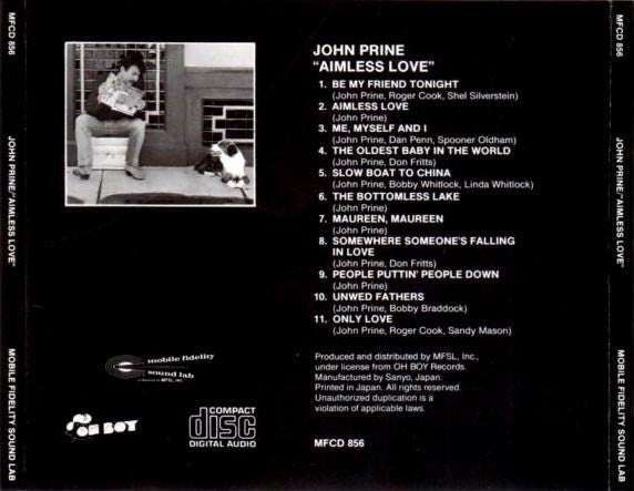 John Prine – Aimless Love (LP Vinyl) Vinyl Record