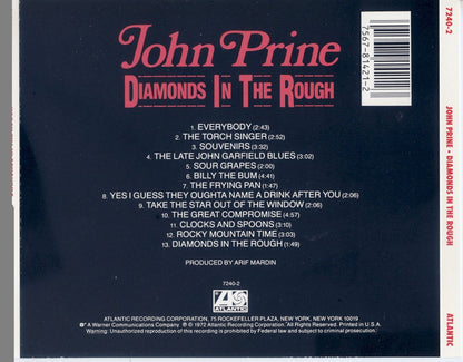 John Prine – Diamonds in the Rough Music CD