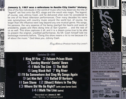 Johnny Cash – Live from Austin, TX Music CD