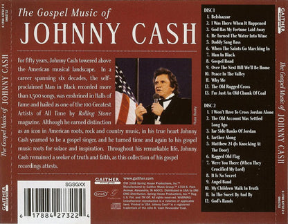 Johnny Cash/Willie Nelson/George Jones – The Gospel Music Of Johnny Cash (2-CD)