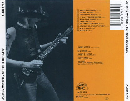 Johnny Winter – Serious Business Music CD