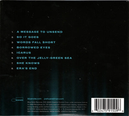 Joshua Redman – Words Fall Short Music CD