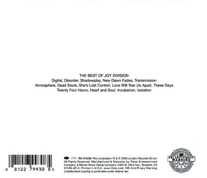 Joy Division – The Best Of Joy Division Music CD