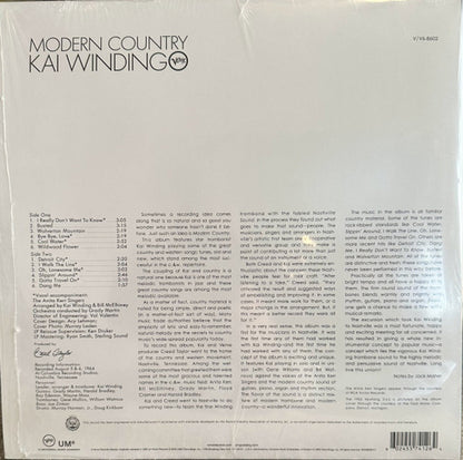 Kai Winding – Modern Country (LP Vinyl) Vinyl Record